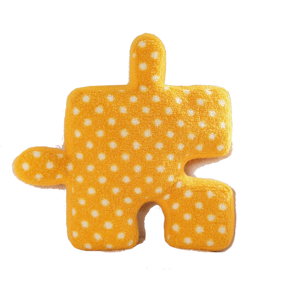 Colourful Jigsaw Puzzle Piece Novelty Soft Cushions Home Decor