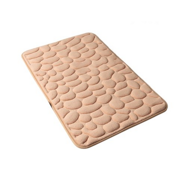 Bath Mats, Rugs & Toilet Covers Comfortable Stone Design Rebound Memory Foam Bath Mat