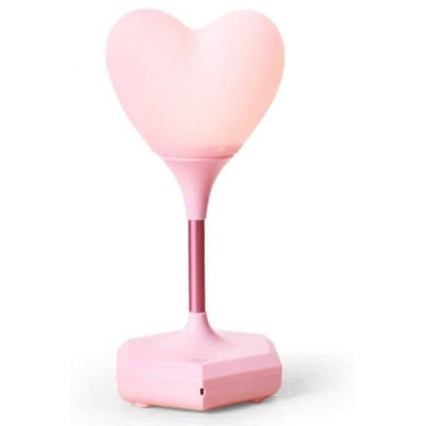 Night Lights Confession Of Love Heart Sound Recording Remote Control Night Light Pink