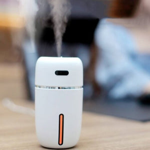 Humidifiers Creative Design Mini Humidifier Usb 7 Colour Night Light White