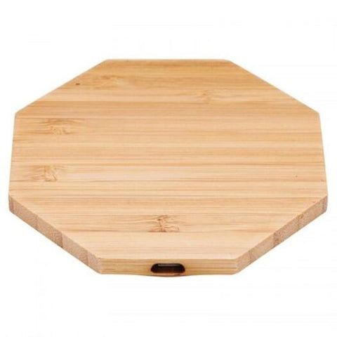 Creative Fashionable Bamboo Wood Wireless Charger Hexagon