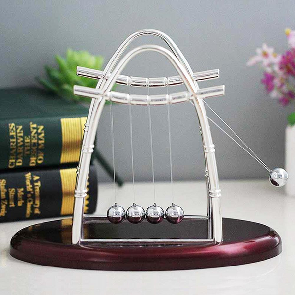 Creative Crafts Oval Newton Pendulum Table Decoration Science And Education
