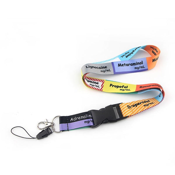 Critical Care Anaesthetics Icu Mobile Phone Neck Straps Lanyard Charming Necklace