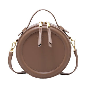 Women's Bags & Handbags Crossbody Bag For Women Luxury Handbags Bags Designer Pu Leather Round Small Shoulder Female Zip Purse