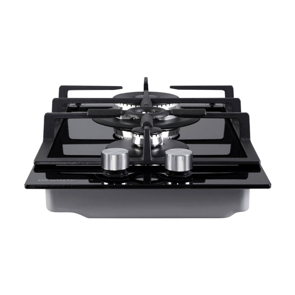 Cooktops Devanti Gas Cooktop 30Cm Stove Cooker 2 Burner Top Konbs Ng Lpg Black