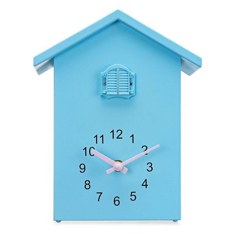 Wall Clocks Cuckoo Quartz Wall Clock Modern Bird Home Living Room Hanging Watch Office Decor Blue