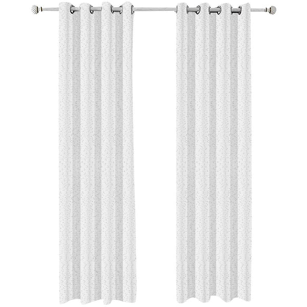 Curtains & Drapes 200 Centimetre White Curtains Modern Luxury Retro Style Texture For Home Decor