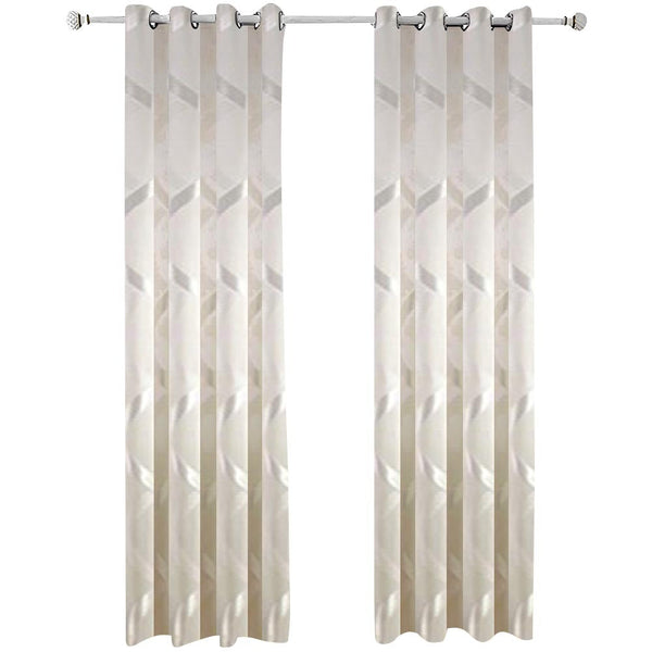 Curtains & Drapes 150Cm Curtains Plain White Modern Luxury Retro Style Texture For Home Decor