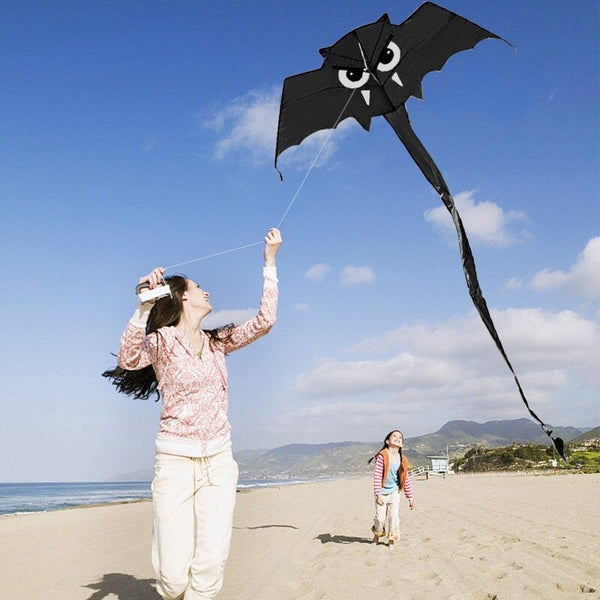 Cute Bat Kite For Kids And Adults Outdoor Sport Single Line Flying With 30M