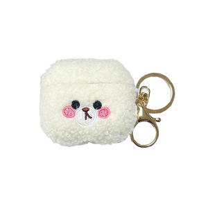 Cute Plush Bear Earphone Cover Protection For Airpods Charging Box