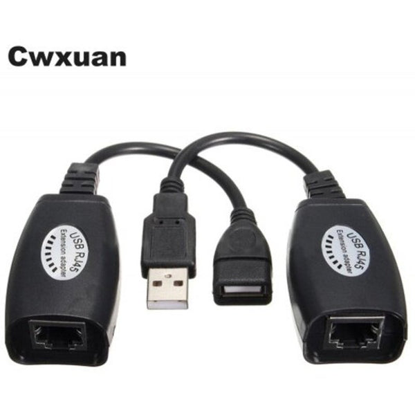 USB Cables, Hubs & Adapters 150Ft Usb 2.0 To Rj45 Lan Network Extension Cable Adapter Black