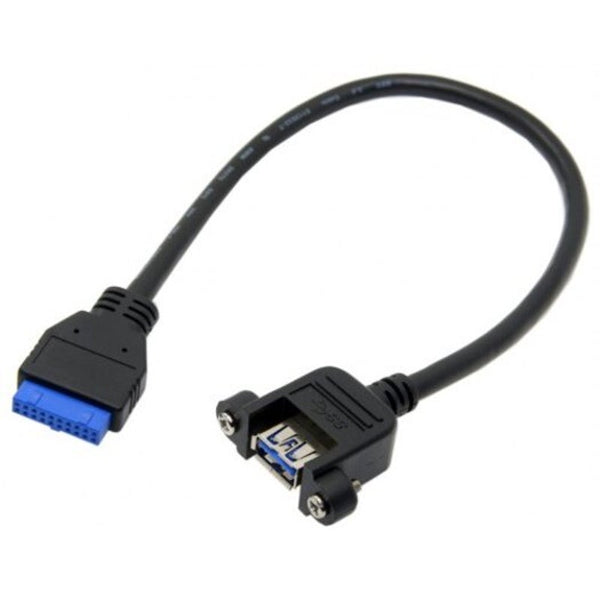 USB Cables, Hubs & Adapters U3 384 Bk Adapter Cable 25Cm Black