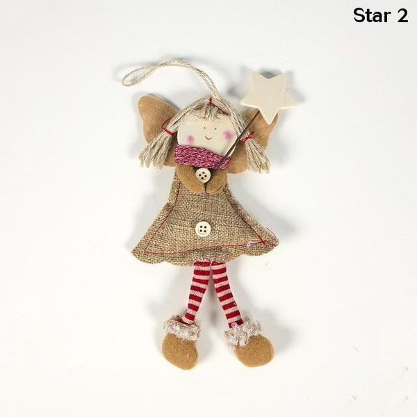 Seasonal Decorations Cute Angel Christmas Tree Hanging Decorations