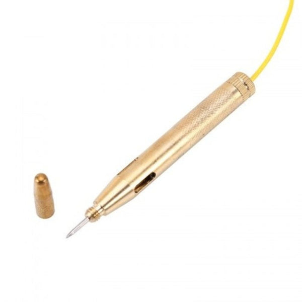 Dc 6V 24V Auto Car Truck Motorcycle Circuit Voltage Tester Luxury Gold Color
