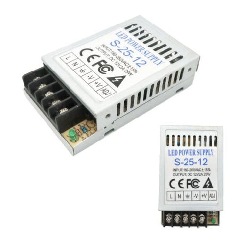 Switching Mode Power Supplies Dc12v 24W 360W Universal Regulated Switching Power Supplyfor Led Stripcctv Computer Project Silver 2A