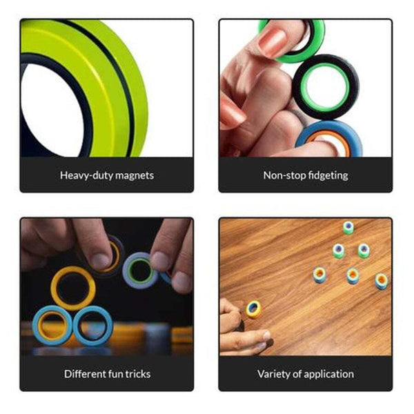 Fidget Blocks The Magnetic Fidget Rings