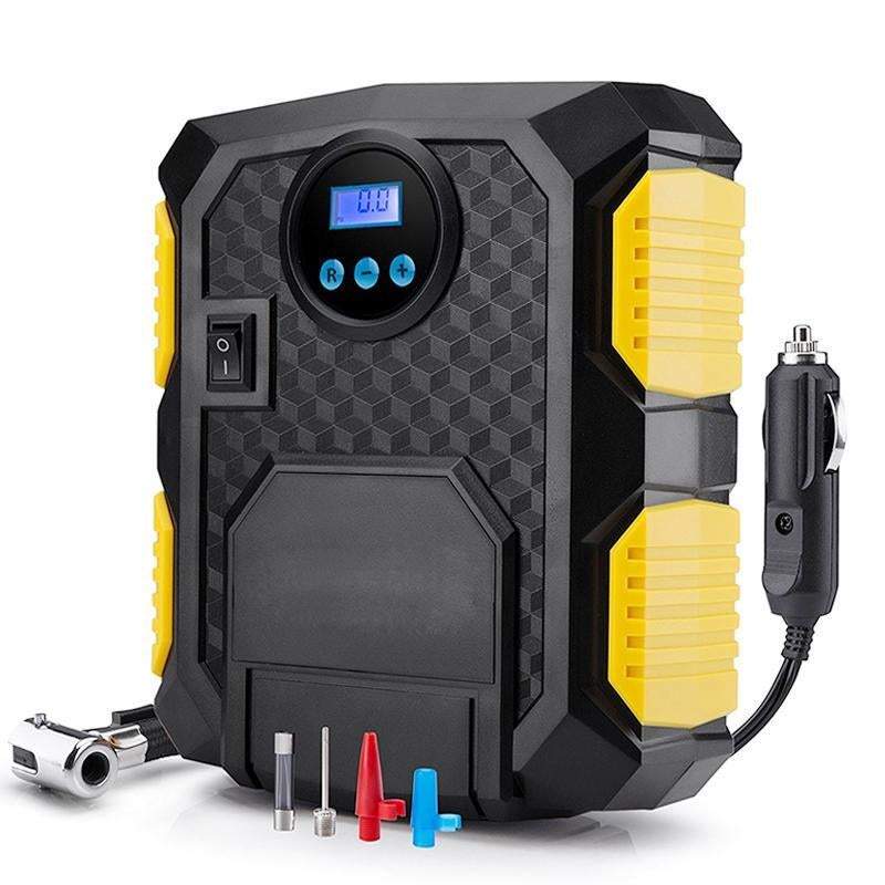 Air Compressors Car Electronics Tyre Inflator With Pressure Gauge Display 12V 150Psi