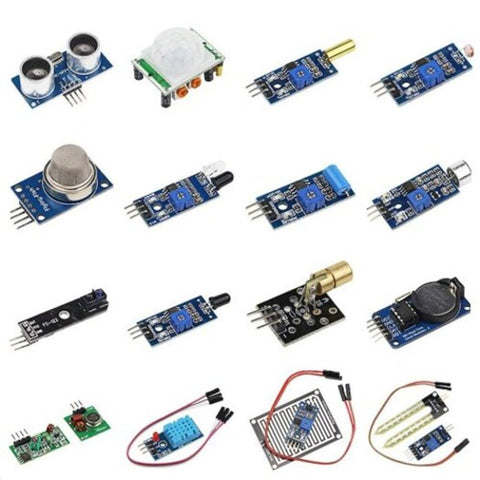 Other Electrical Equipment Diy 16 In Sensor Module Kit For Arduino R3 Mega2560 Nano Raspberry Pi Multi Set