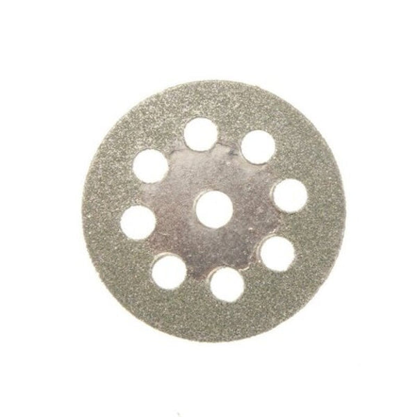 Diamond Blades Double Sided Diamond Cutting Discs 10 Pcs Silver 25Mm