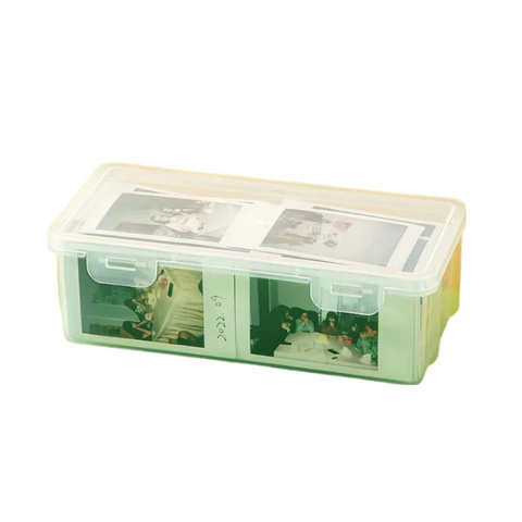 Storage Boxes Storage Box 19 X 9.5 6 Cm Photocards Collection Organiser For Home Organisation