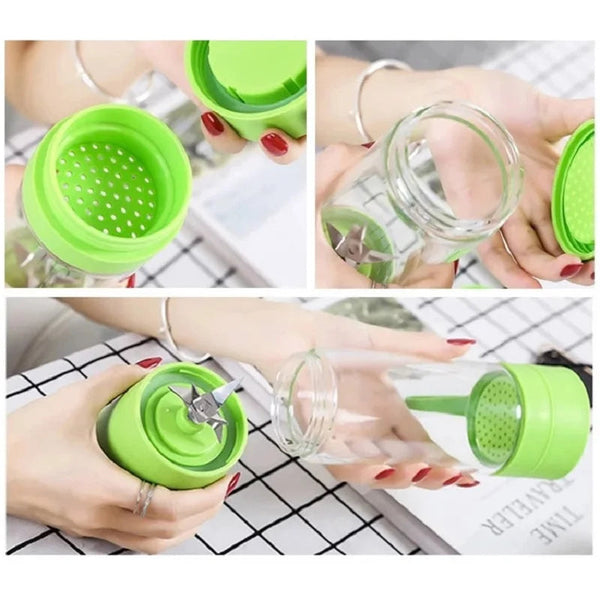 Juicers Mini Juicer Purple 380Ml Usb Portable Blender Bottle Squeezer Extractor Machine