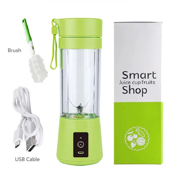 Juicers Mini Juicer Green 380Ml Usb Portable Blender Bottle Squeezer Extractor Machine