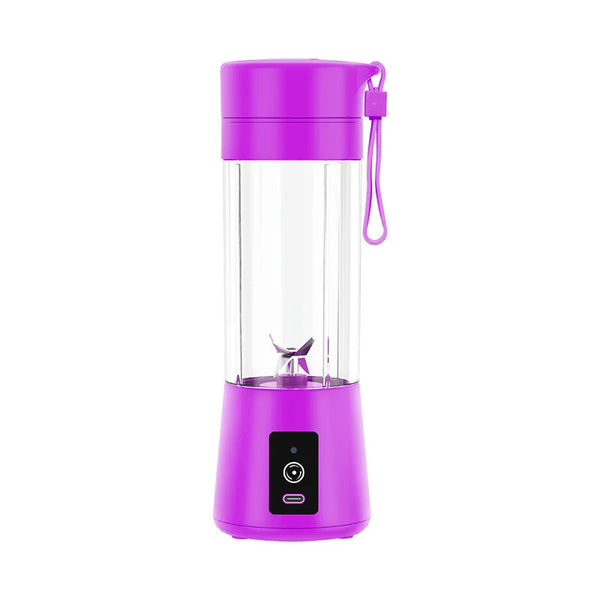 Juicers Mini Juicer Purple 380Ml Usb Portable Blender Bottle Squeezer Extractor Machine