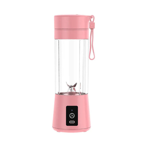 Juicers Mini Juicer Pink 380Ml Usb Portable Blender Bottle Squeezer Extractor Machine