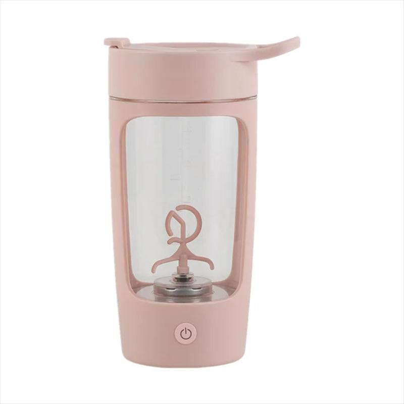 Juicers Mini Juicer Pink 650 Millilitre Rechargeable Electric Bottle Shaker Blender