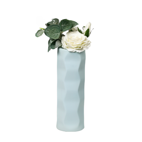 Vases Flower Vase Sky Blue Small Nordic Plastic Table Centerpiece Decor