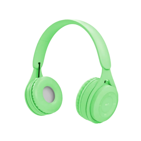 Headsets Headphone Green Y08 Bluetooth Wireless Headset Over Ear Headphones For Mobile Accessories