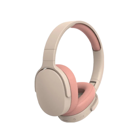 Headsets Headphone Pink Bluetooth P2961 9D Stereo Music Hifi Bass P9 Headset Mobile Accessories