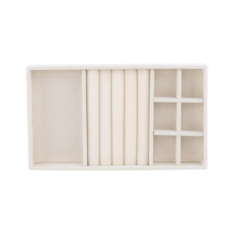 Jewellery Holders & Organisers Jewelry Storage Beige Design Drawer Jewellery Holder For Rings Earrings Necklaces Bracelets