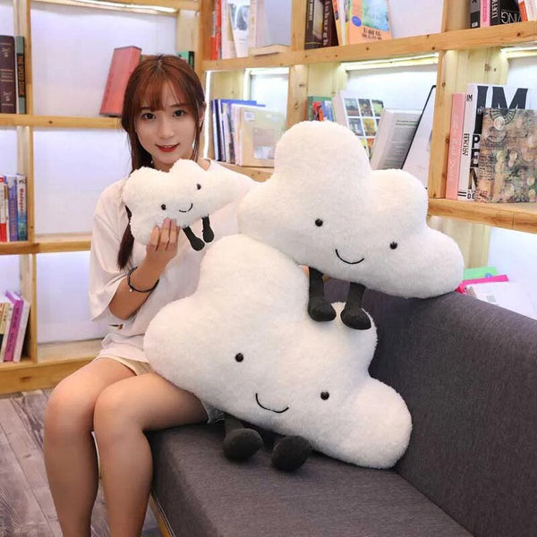 Cushions & Decorative Pillows Plush Cloud Shape Pillow With Legs Soft Cushion For Home Decor And Comfort