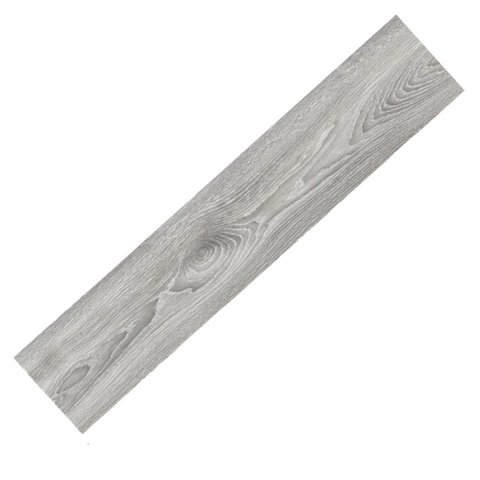 Floor & Wall Tiles 5Pcs Vinyl Tile Grey Cedar Stain Self Adhesive Floor Wood Grain Stickers