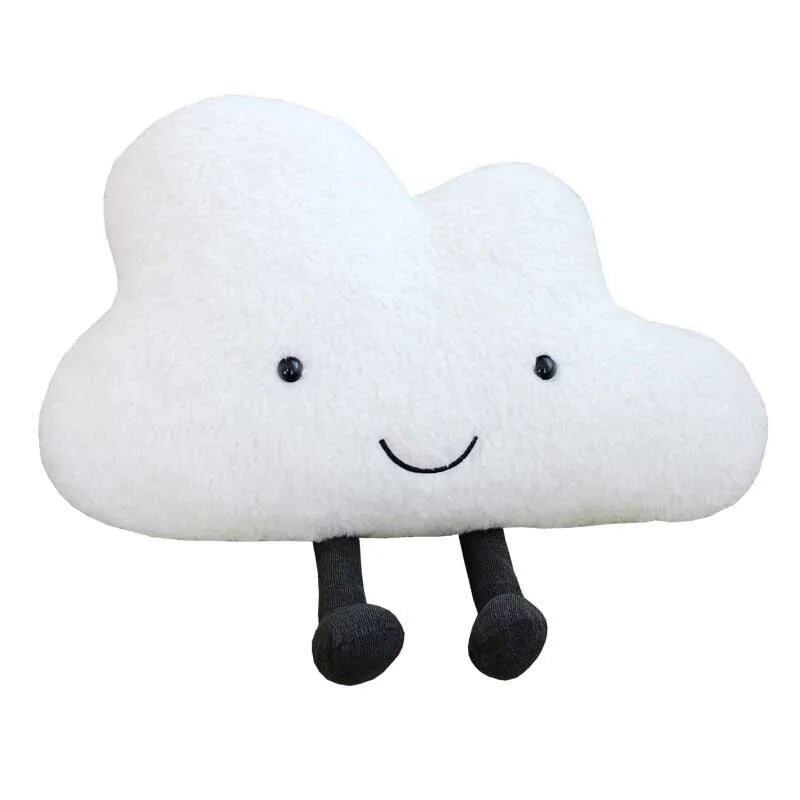 Cushions & Decorative Pillows Plush Cloud Shape Pillow With Legs Soft Cushion For Home Decor And Comfort