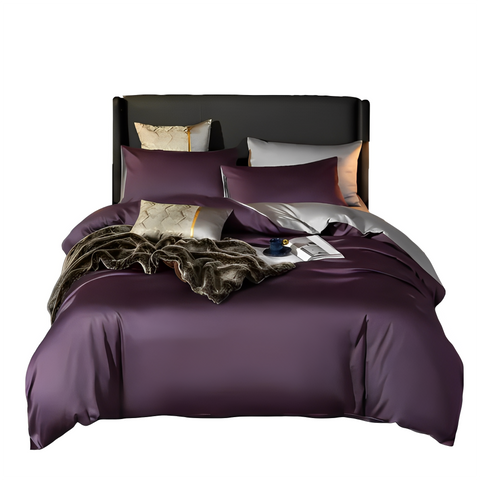 Comforter Sets Queen Duvet Comforter Set Queen Purple Light Grey Egyptian Cotton Thick Blanket Bedspread