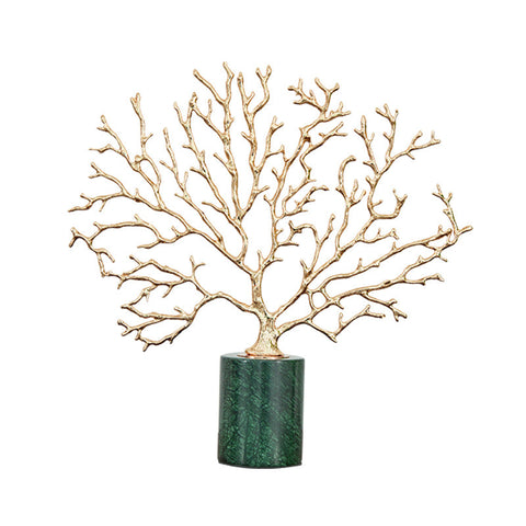 Tabletop & Shelf Décor 25Cm Tree Snowflake Tabletop Home Decor Modern Art Living Room Display Decorative Crafts