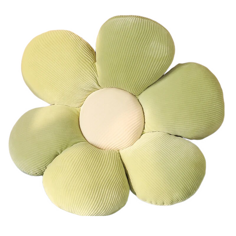 Cushions & Decorative Pillows Plush Green Flower Shape Stuffed Soft Pillow Cushion For Home Decor 70 75Cm