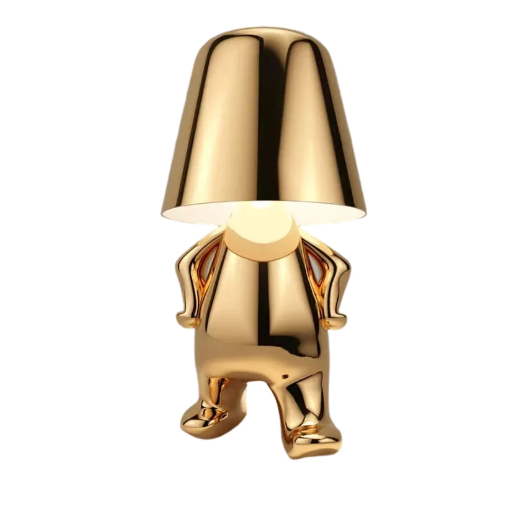 Lamps Hotel Lightning Lamp Rechargeable Gold Little Man Standing Table Led Night