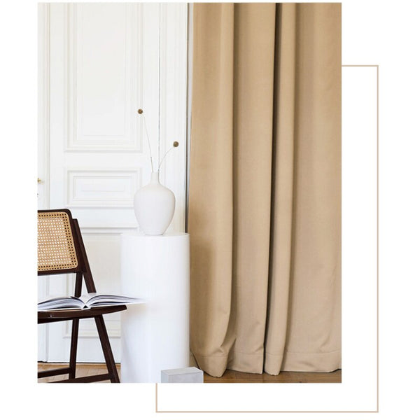 Curtains & Drapes 250 Centimetre Green High Quality Modern Velvet Blackout Curtains For Living Room Bedroom Dining Luxury Window Drape