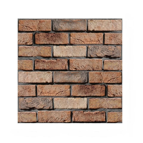 Wall Stickers 10Pcs Vinyl Tile Self Adhesive Bricklayer Pattern Waterproof Pvc