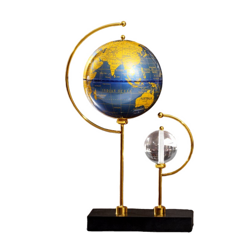 Sculptures & Figurines 18 Centimetre By 37 Creative Globe Desktop Ornaments Sculptures Figurines