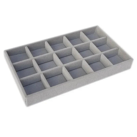 Jewellery Holders & Organisers Jewelry Storage Grey Design E Display Tray Drawer Jewellery Holder For Rings Earrings Necklaces Bracelets