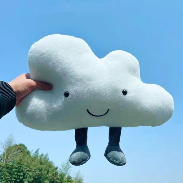 Cushions & Decorative Pillows Plush Cloud Shape Pillow With Legs Soft Cushion For Home Decor And Comfort