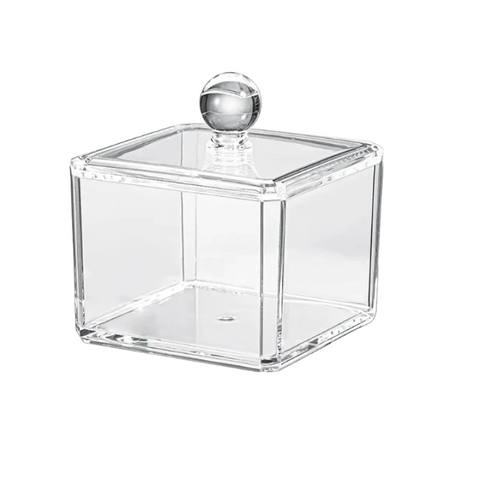 Storage Boxes Storage Box One Layer Transparent Acrylic Stackable Dustproof Jewelry Organizer