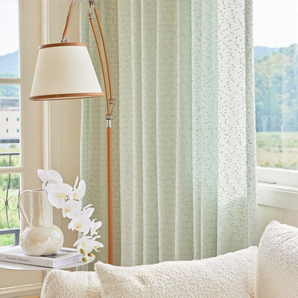 Curtains & Drapes 250 Centimetre White Modern Luxury Retro Style Curtains For Home And Garden