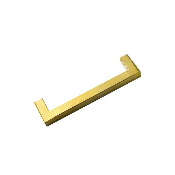 Cabinet Pulls 15X Brushed Brass Drawer Pulls Kitchen Cabinet Handles Gold Finish 128Mm