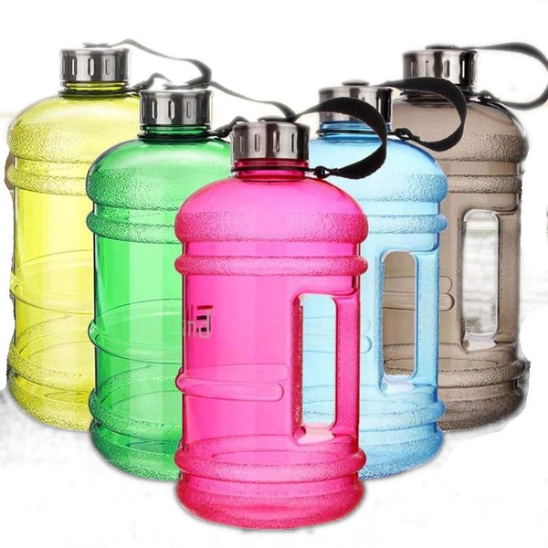 Other Bottles & Hydration 2.2Litre Sports Water Bottle Home Gym Fitness Workout Bpa Free Drink