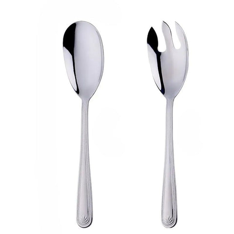 Serving Utensils & Sets Silver Stainless Steel Big Giant Spoon And Fork Set Buffet Kitchenware